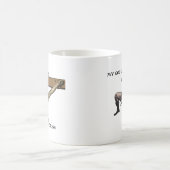 Mijn God draagt een hamer Koffiemok (Center)