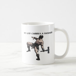 Mijn God draagt een hamer Koffiemok
