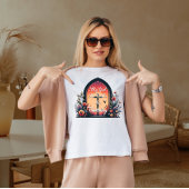 Mijn god Hij heeft de overwinning T-shirt