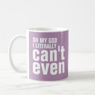 Mijn God, ik kan het niet eens letterlijk.. Koffiemok