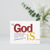 Mijn God is Briefkaart (Staand voorkant)