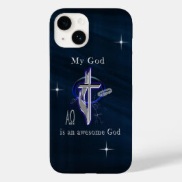 Mijn God is een Geweldige God Case-Mate iPhone 14 Hoesje