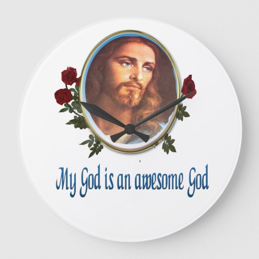 Mijn God is een geweldige God Grote Klok (Voorkant)