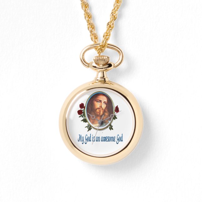 Mijn God is een geweldige God Horloge (Voorkant)