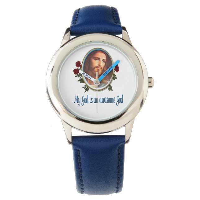 Mijn God is een geweldige God Horloge (Voorkant)