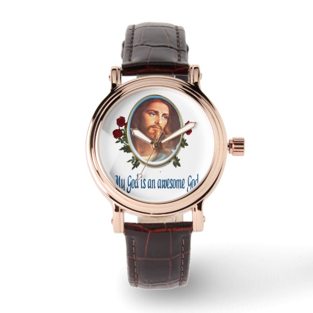 Mijn God is een geweldige God Horloge (Voorkant)