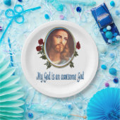 Mijn God is een geweldige God Papieren Bordje (Feest)