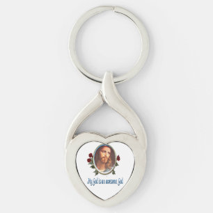 Mijn God is een geweldige God Sleutelhanger