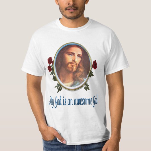 Mijn God is een geweldige God T-shirt (Voorkant)
