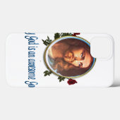 Mijn God is een geweldige goed cadeau Case-Mate iPhone Case (Achterkant (horizontaal))