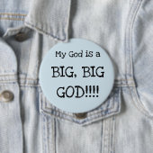 Mijn God is een grote God!!! GROTE BUTTON (In situ)