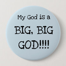 Mijn God is een grote God!!! GROTE BUTTON