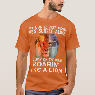 Mijn God is geen Christelijke goddelijke bijbelgoe T-shirt