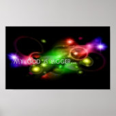 Mijn God is groter poster (Voorkant)