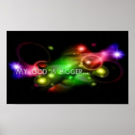 Mijn God is groter poster