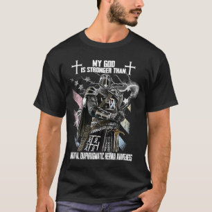 Mijn God Is Sterker Dan Aangeboren Diafragmabrek T-shirt