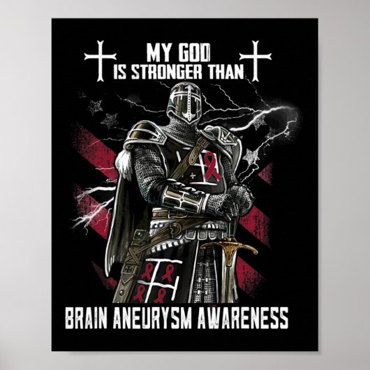 Mijn God is sterker dan bewustzijn van hersenaneur Poster (Voorkant)
