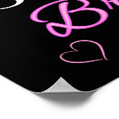 Mijn GOD is sterker dan borstkanker Poster (Hoek)