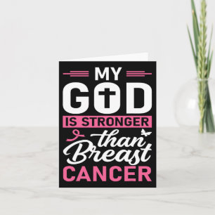 Mijn God is sterker dan borstkankerbewustwording. Kaart