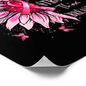 Mijn God is sterker dan borstkankerbewustwording. Poster (Hoek)