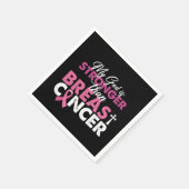 Mijn god is sterker dan Christelijk borstkanker Servet (Hoek)