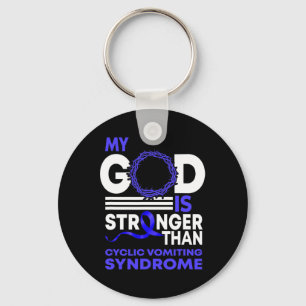 Mijn God is sterker dan cyclisch braken syndroom A Sleutelhanger