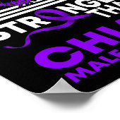 Mijn God is sterker dan de Chiari-misvorming Poster (Hoek)