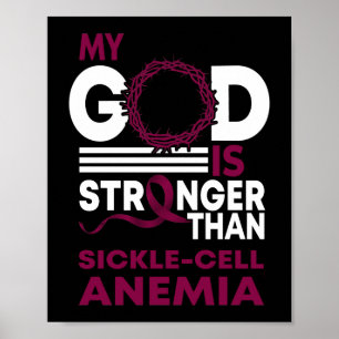 Mijn God is sterker dan de zieke celanemie Poster