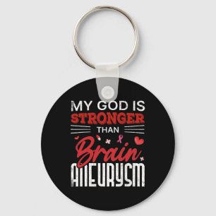 Mijn God is sterker dan hersenbewustwording G Sleutelhanger