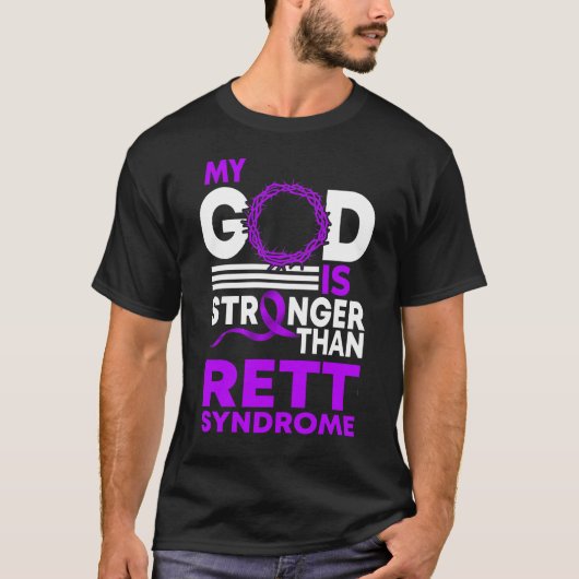 Mijn God is sterker dan het Bewustzijn van het Ret T-shirt (Voorkant)