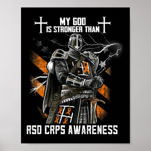 Mijn God is sterker dan het bewustzijn van RSD CRP Poster (Voorkant)
