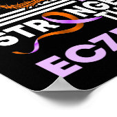 Mijn God is sterker dan het eczeemiebewustzijn lin Poster (Hoek)