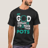 Mijn God is sterker dan het kwintje van het Bewust T-shirt (Voorkant)