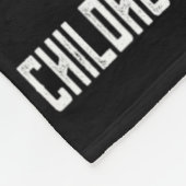 Mijn God is sterker dan kinderkankerbewustzijn Fleece Deken (Hoek)
