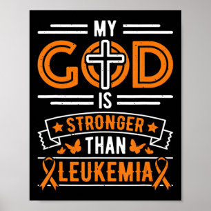 Mijn God is sterker dan Leukemie Survivor Poster