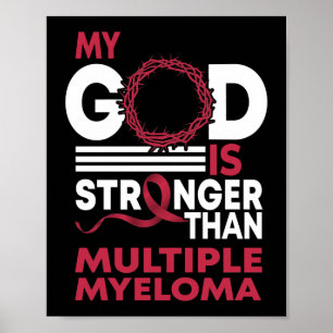 Mijn God is sterker dan multipel myeloom bewustzij Poster