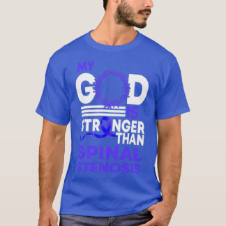 Mijn God is sterker dan ruggengraat T-shirt