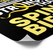 Mijn God is sterker dan Spina Bifida. Poster (Hoek)