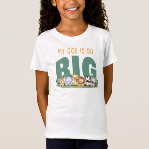 Mijn God is zo groot - Christelijke Faith Safari D T-shirt