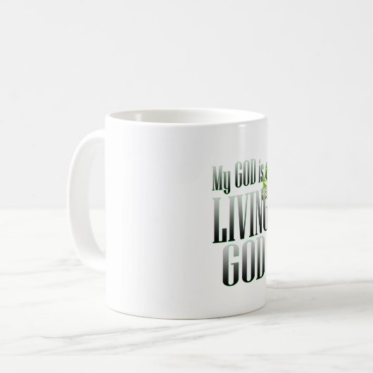 Mijn God Koffiemok (Voorkant links)