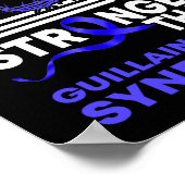 Mijn God Sterker dan het Guillain-Barre Syndroom v Poster (Hoek)