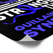 Mijn God Sterker dan het Guillain-Barre Syndroom v Poster (Hoek)