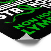 Mijn God Sterker dan het lymfoom van non Hodgkin Poster (Hoek)