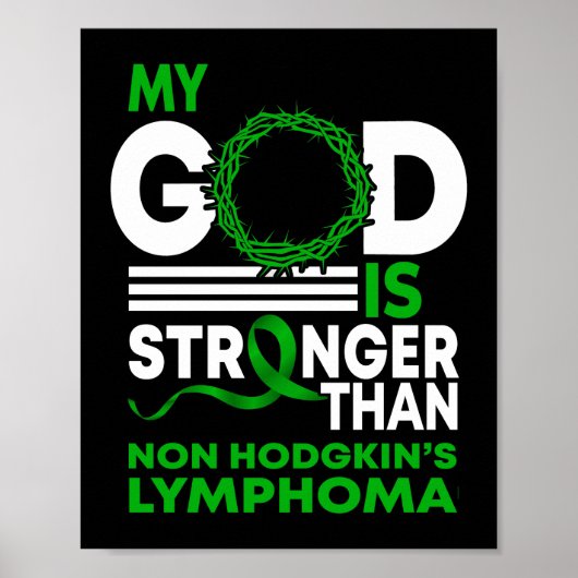 Mijn God Sterker dan het lymfoom van non Hodgkin Poster (Voorkant)
