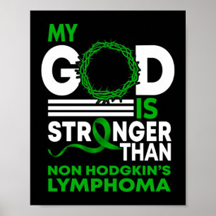 Mijn God sterker dan non Hodgkin's lymfoom Poster