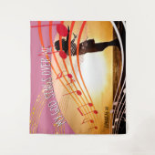 MIJN GOD ZITTEN OVER ME Christelijke kerk Wandkleed (Voorkant)