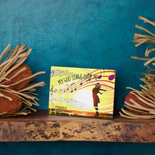 MIJN GOD ZITTEN OVER MIJ AAN DE ORDE FOTOPLAAT (Zijkant)