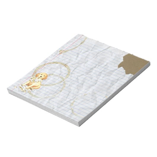 Mijn Golden Ate Mijn Lesson Plan Notitieblok (Linkerzijde)