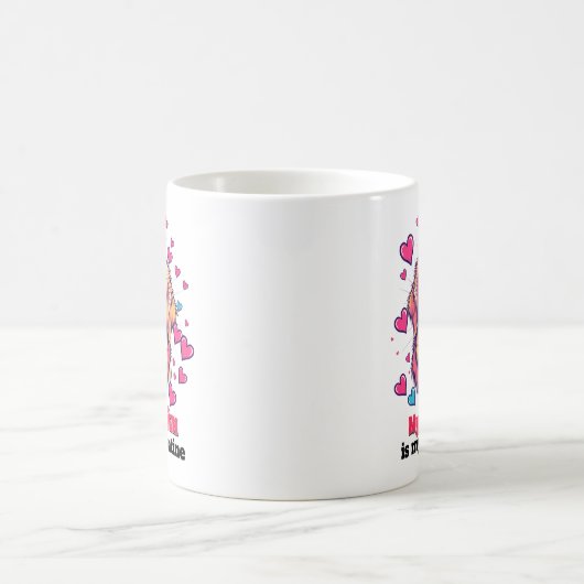 Mijn Golden Retriever is mijn Valentijn Schattige  Koffiemok (Center)