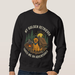 Mijn Golden Retriever Neemt Me Mee Op Avonturen Ka Trui